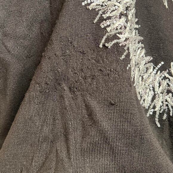 Y2K black and white heart graphic soft tunic - Picture 8 of 8